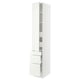 SEKTION / MAXIMERA Gabinete alto+puerta/3 frnt/5 cjn, blanco/Vallstena blanco, 15x24x90 "