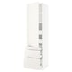 SEKTION / MAXIMERA Gabinete alto+puerta/3 frnt/5 cjn, blanco/Veddinge blanco, 24x24x90 "