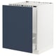 SEKTION / MAXIMERA Gabinete bajo freg/clas residuos, blanco Axstad/mate azul, 24x24x30 "