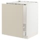 SEKTION / MAXIMERA Gabinete bajo freg/clas residuos, blanco/Havstorp beige, 24x24x30 "