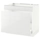 SEKTION / MAXIMERA Gabinete bajo freg/cls residuos/4fr, blanco/Ringhult blanco, 36x24x30 "