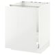 SEKTION / MAXIMERA Gabinete bajo freg/clsfcr residuos, blanco/Ringhult blanco, 24x24x30 "