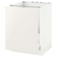 SEKTION / MAXIMERA Gabinete bajo freg/clsfcr residuos, blanco/Veddinge blanco, 24x24x30 "