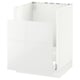 SEKTION / MAXIMERA Gabinete bajo freg HAVSEN/rsds/2frn, blanco/Ringhult blanco, 24x24x30 "