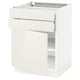 SEKTION / MAXIMERA Gabinete bajo+puerta/2 cajones, blanco/Veddinge blanco, 24x24x30 "