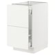 SEKTION / MAXIMERA Gabinete bjo clsf residuos/2frentes, blanco/Vallstena blanco, 18x24x30 "
