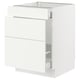 SEKTION / MAXIMERA Gabinete bjo clsf residuos/3frentes, blanco/Vallstena blanco, 24x24x30 "