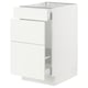 SEKTION / MAXIMERA Gabinete bjo clsf residuos/3frentes, blanco/Vallstena blanco, 18x24x30 "