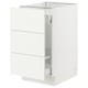 SEKTION / MAXIMERA Gabinete bjo clsf residuos/3frentes, blanco/Vallstena blanco, 18x24x30 "