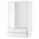 SEKTION / MAXIMERA Gabinete pared+2 puertas/2 cajones, blanco/Ringhult blanco, 24x15x40 "
