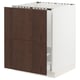 SEKTION / MAXIMERA Gbn bjo freg/clas residuos/2frentes, blanco/Sinarp marrón, 24x24x30 "