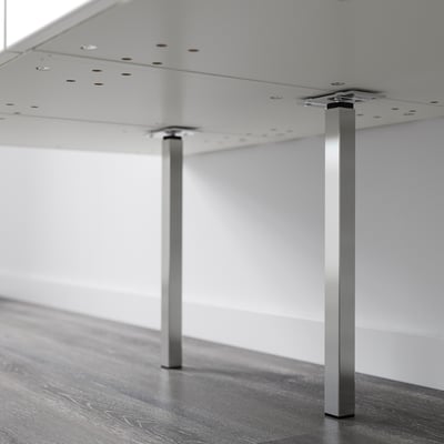 SEKTION Pata de apoyo, acero inoxidable, 14 ½ "
