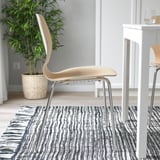 SIGTRYGG Silla, abedul/Sefast cromado