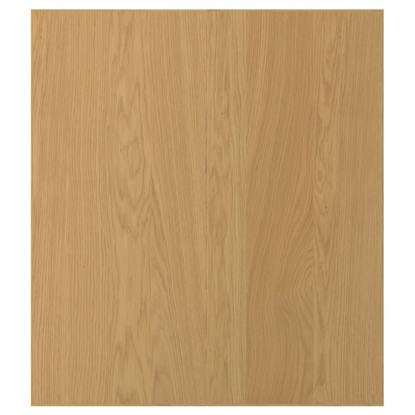 SINARP Puerta gabinete bajo esquina, 2pz, chapa de roble, 13x30 "