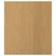 SINARP Puerta gabinete bajo esquina, 2pz, chapa de roble, 13x30 "