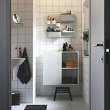 SKÅDIS Canasta de almacenamiento, gris