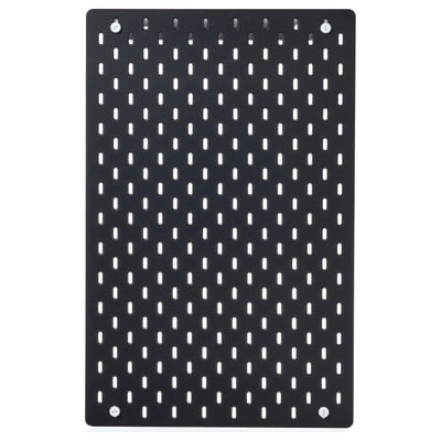 SKÅDIS Tablero de clavijas, negro, 14 ¼x22 "