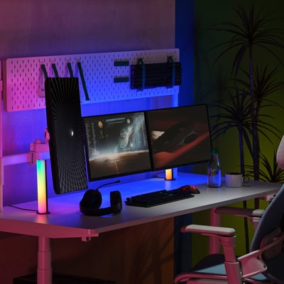 SKAFTSÄRV Iluminación decorativa LED, regulable