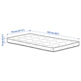 SKÖNAST Colchón espuma para cuna, 27 1/2x52 "