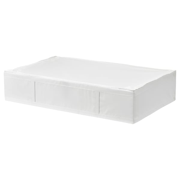 SKUBB Caja de almacenamiento, blanco, 35 ½x20 ¾x7 ½ "