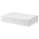SKUBB Caja de almacenamiento, blanco, 35 ½x20 ¾x7 ½ "