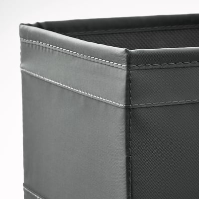 SKUBB Caja, juego de 6, gris oscuro