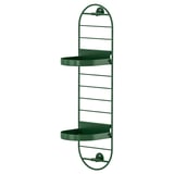 SKUGGRÖNA Soporte de plantas para pared, verde oscuro, 21 ¼ "