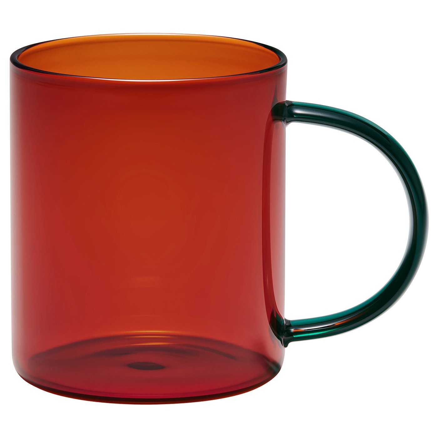 Taza De Té Viva Scandinavia - Diseño Tipo Vaso De Cartón, Porcelana Marrón, 8x8x9.5 Cm - ¡Engaña A Tus Invitados!
