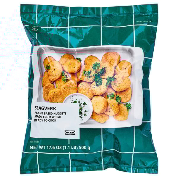 SLAGVERK Bocaditos empanados a base de trigo, congelado, 0 oz