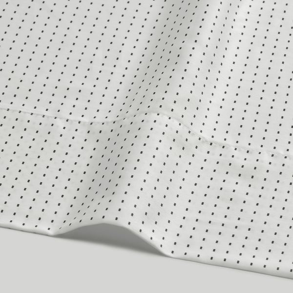 SMÅVÄNDEROT Juego de sábanas, negro/blanco, Tamaño twin