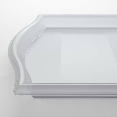 SMULA Bandeja, transparente, 20x14 "