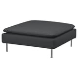SÖDERHAMN Funda para reposapiés, Fridtuna gris oscuro