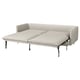 SÖDERHAMN Sofá cama, Fridtuna beige claro