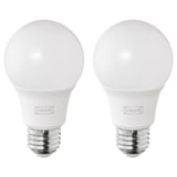 SOLHETTA Bombilla LED E26 800 lúmenes, globo ópalo, 5000 K