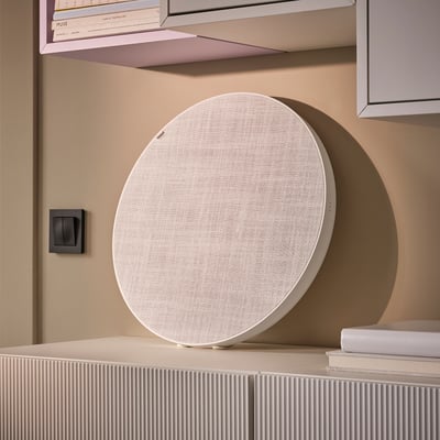 SOLSKYDD Bocina Bluetooth, blanco, 18 "