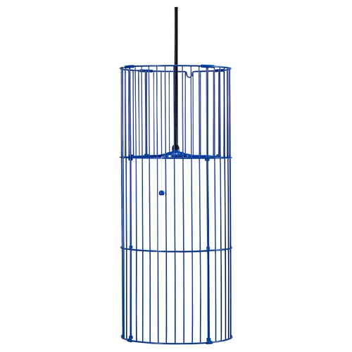 SOLVINDEN Lámpara colgante, azul, 18 7/8 "