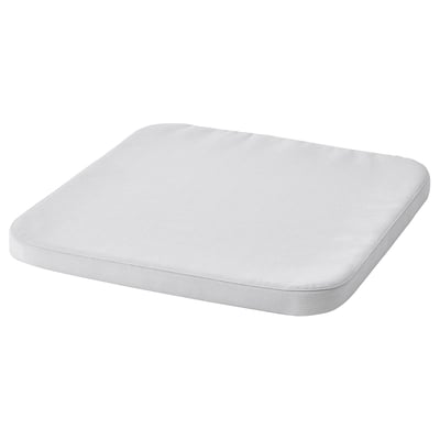 STAGGSTARR Cojín para silla, gris claro, 14x14x1 "