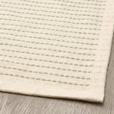STARREKLINTE Alfombra, lisa, natural/verde claro, 3 ' 11 "x5 ' 11 "