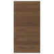 Opción: STENSTA Panel lateral, marrón oscuro chapa de fresno, 15 3/8x30 "