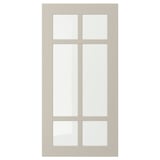 STENSUND Puerta de vidrio, beige, 15x30 "