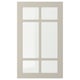 STENSUND Puerta de vidrio, beige, 18x30 "