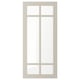 STENSUND Puerta de vidrio, beige, 18x40 "