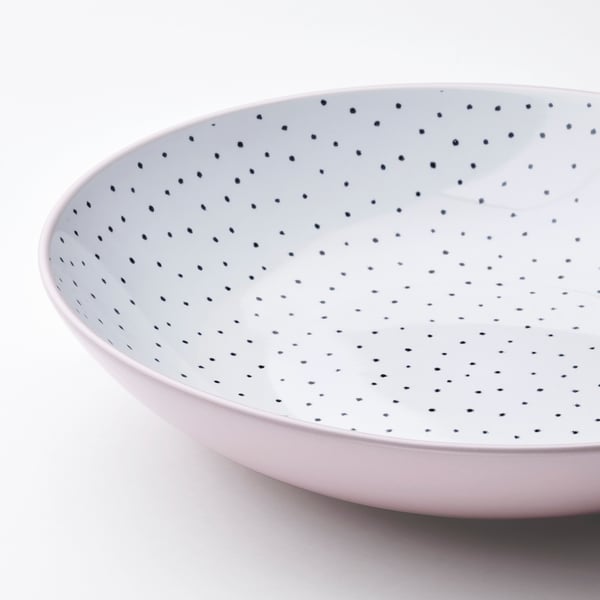STENTICKA Tazón para servir, rosado, 12 "