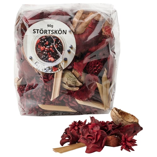 STÖRTSKÖN Popurrí aromático, Bayas/rojo, 3 oz