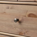 STOREMOLLA Gavetero de 8 cajones, marrón grisáceo teñido, 67 3/8x19 5/8x35 7/8 "