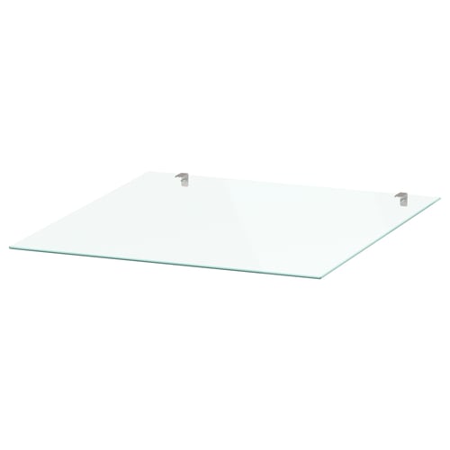 STORKLINTA Tablero de vidrio, transparente, 15 3/4x18 7/8 "