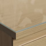 STORKLINTA Tablero de vidrio, transparente, 15 3/4x18 7/8 "