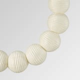 STRÅLA Lámpara colgante LED, balón círculo/blanco