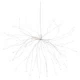 STRÅLA Lámpara colgante+LED, bengala/funciona con pilas