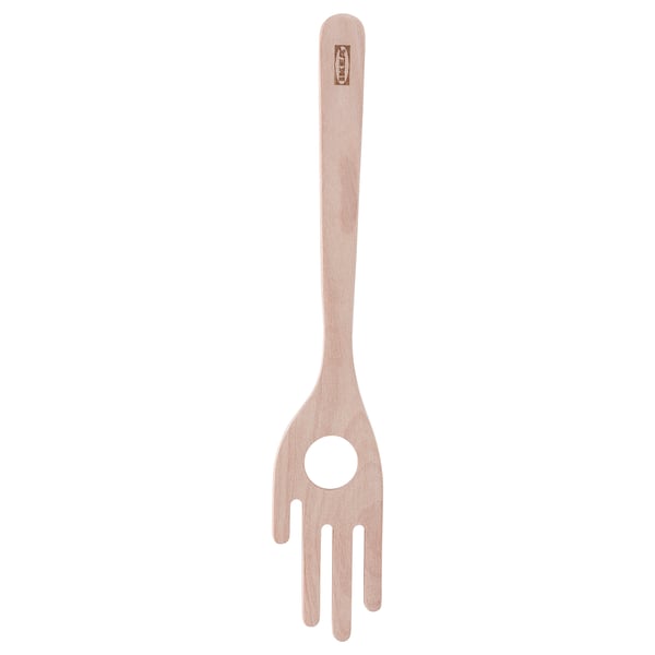 STRÅLFENA Cucharón para espagueti, abedul macizo, 12 "